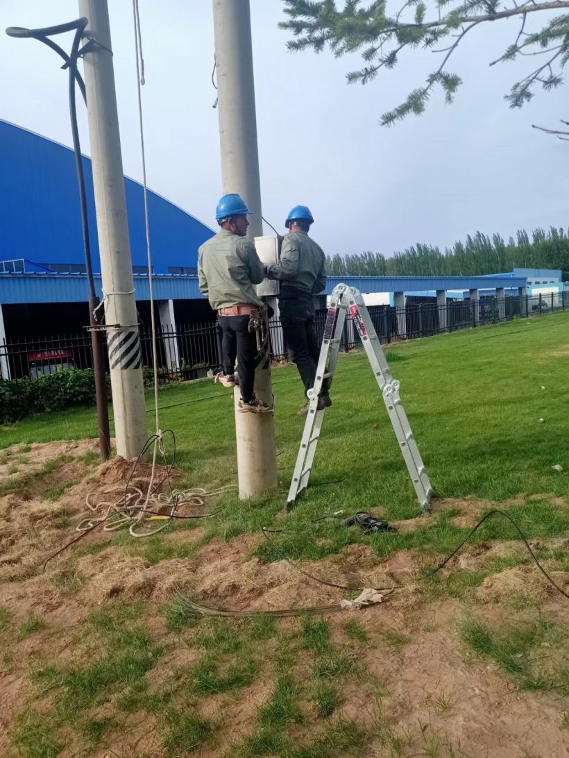 伊利現代智慧健康谷臨時用電工程